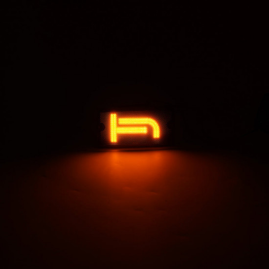 iconic shape led turn signal lights & side marker lights for jeep wrangler tj 1997-2006 iconic shape led turn signal lights & side marker lights for jeep wrangler tj 1997-2006