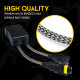 led headlight canbus anti-flicker resistor decoder for h8 h9 h11 (1 pair) led headlight canbus anti-flicker resistor decoder for h8 h9 h11 (1 pair)