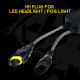 led headlight canbus anti-flicker resistor decoder for h8 h9 h11 (1 pair) led headlight canbus anti-flicker resistor decoder for h8 h9 h11 (1 pair)