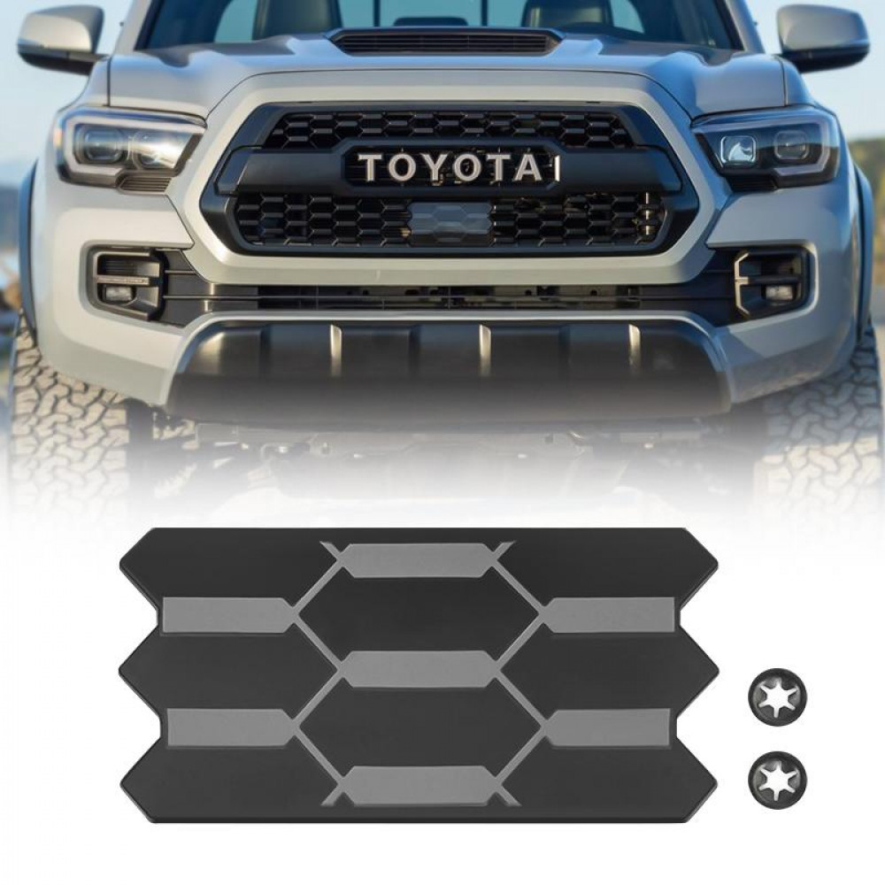 Roxmad Radiator Sensor Garnish Cover For 2016 later Toyota Tacoma Trd 