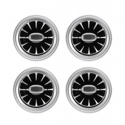 turbo air ac vent w/ led car ambient atmosphere lights for 2011-2018 jeep wrangler jk